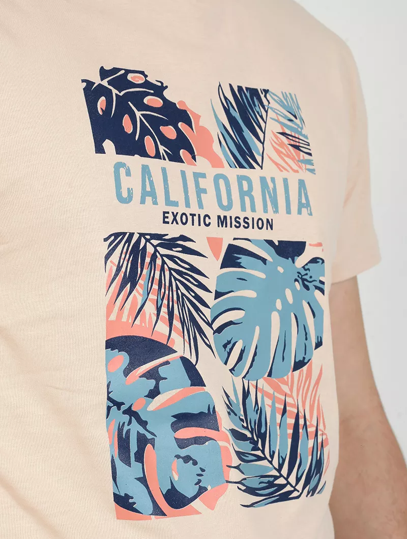 Tee Shirt Imprimé California